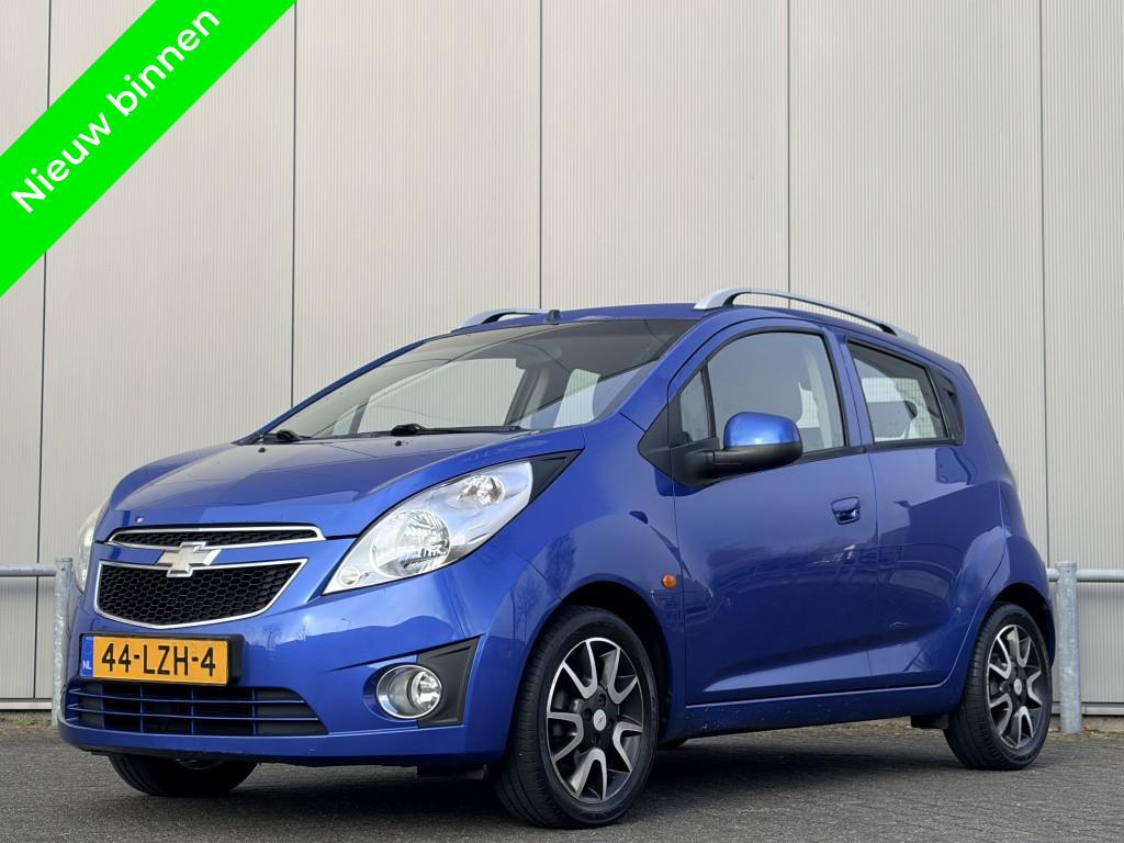 Chevrolet Spark 1.0 16V LT - airco - nap! (bj 2010), Voorwielaandrijving, Stof, Gebruikt, 4 cilinders