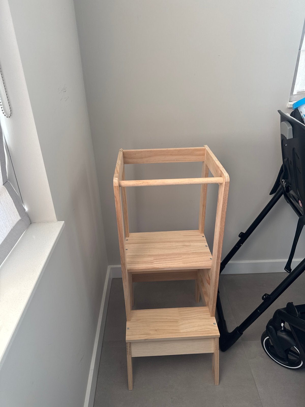 Houten Klimtoren / Leertoren voor Kinderen, Ophalen, Zo goed als nieuw, Overige typen