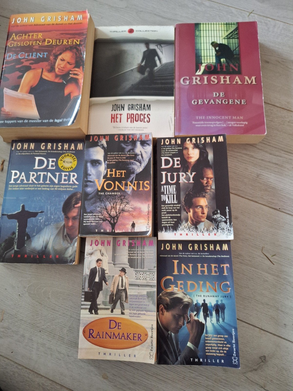 8 boeken John Grisham, Ophalen of Verzenden, Gelezen