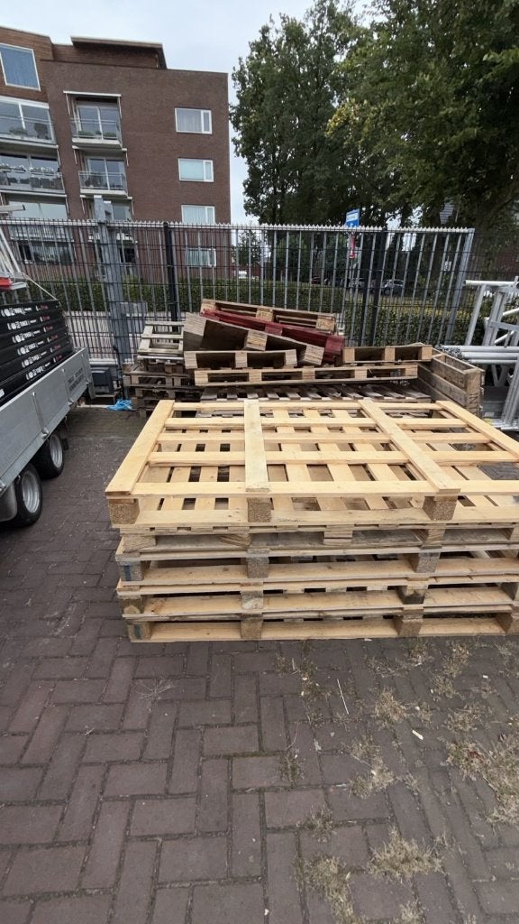 Pallets (gratis af te halen), Ophalen, Gebruikt, 100 cm of meer, 60 cm of meer