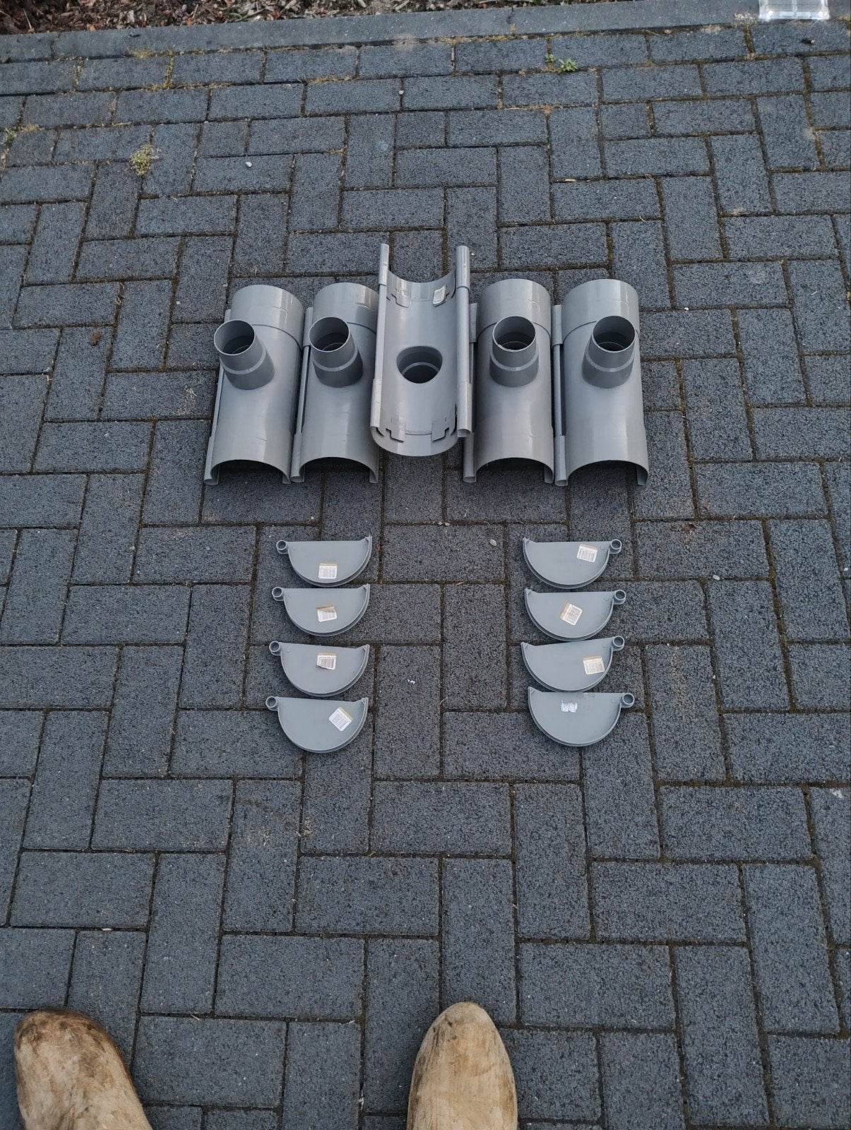 Dakgoot onderdelen, Ophalen of Verzenden, Nieuw, Kunststof, Minder dan 5 m²