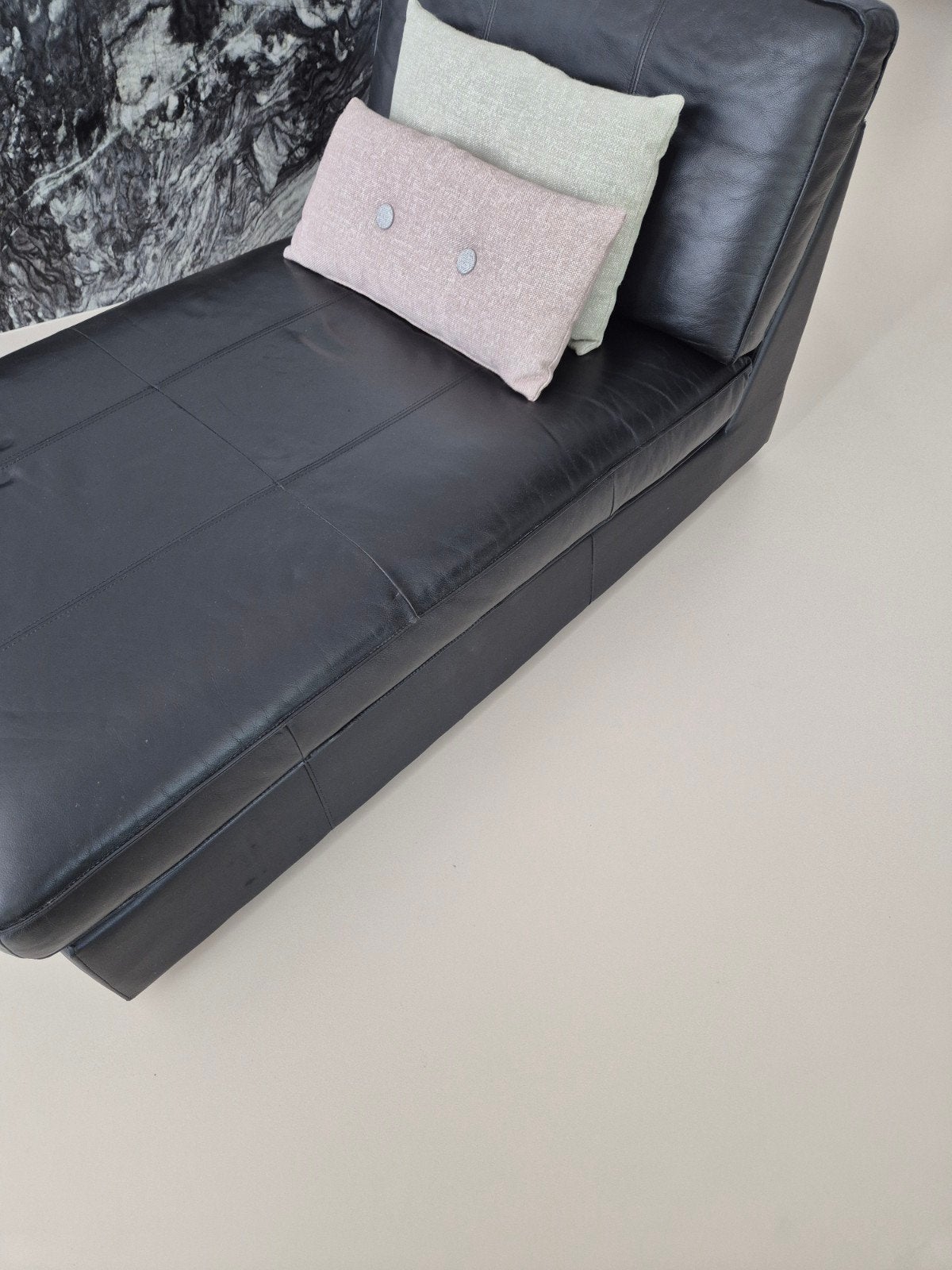 Chaise Longue - KIVIk IKEA, Huis en Inrichting, Ophalen, Gebruikt, Eenpersoons, Leer