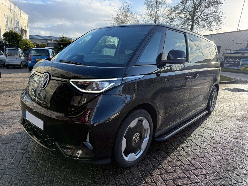 Volkswagen ID BUZZ Sidebars met rvs trede Zwart, Niet ingevuld, Niet ingevuld, Niet ingevuld