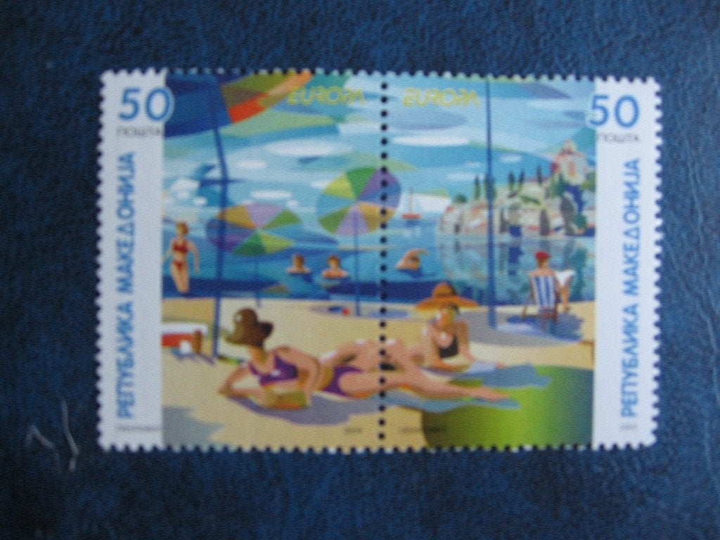 CEPT-Europa, serie/paar, MACEDONIE, 2004, postfris, Verzenden, Postfris, Overige thema's