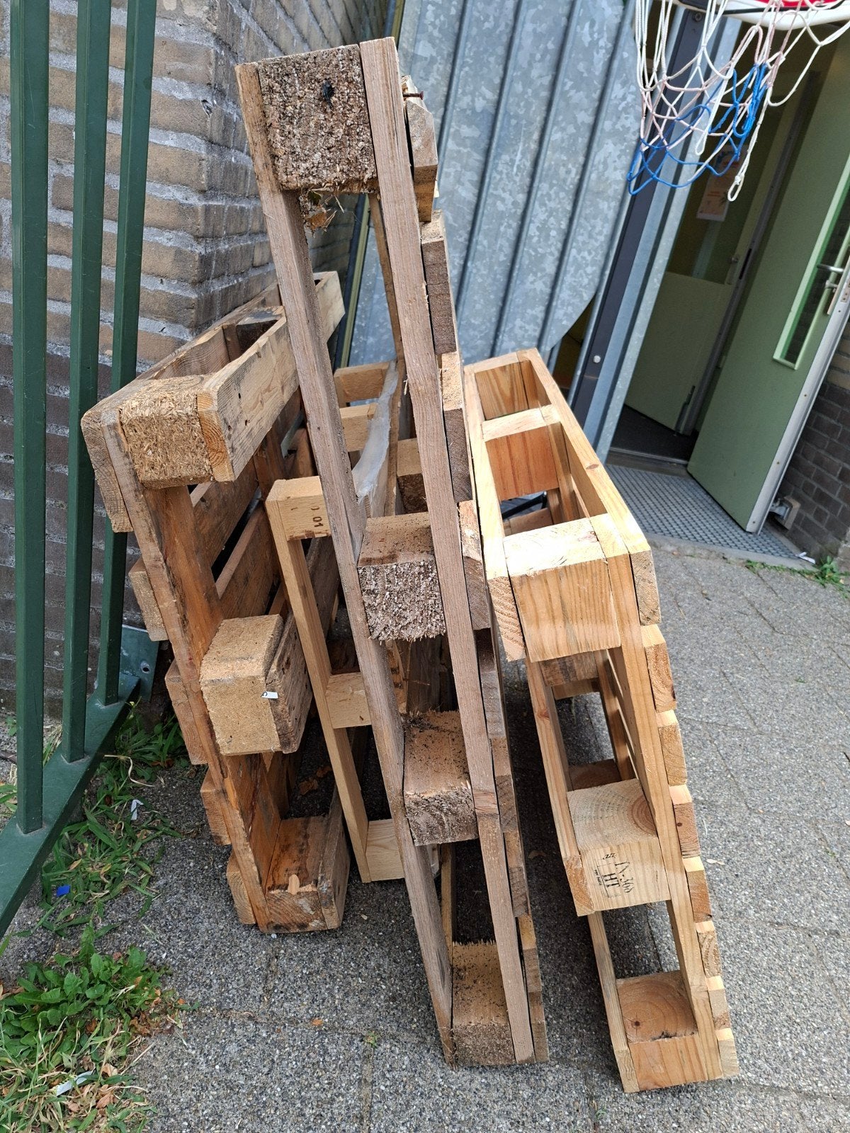 Pallets, Doe-het-zelf en Verbouw, Hout en Planken, Ophalen, Overige houtsoorten, Minder dan 200 cm, Pallet