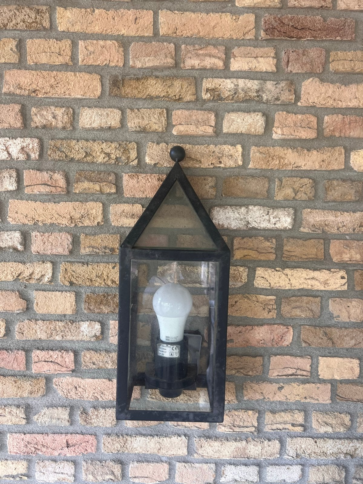 Twee stuks landelijke buitenwandlamp - 40 cm Hoog, Tuin en Terras, Ophalen of Verzenden, Gebruikt, Wandlamp
