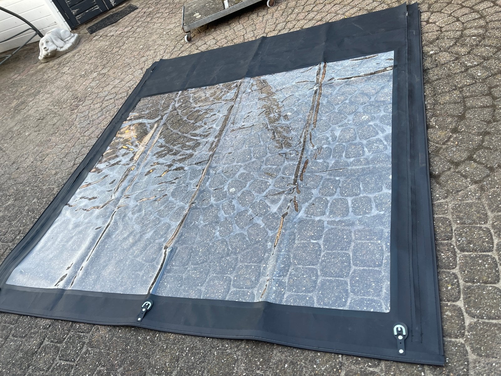 Verandazeil nieuw, Doe-het-zelf en Verbouw, Zeil en Folie, Ophalen of Verzenden, Nieuw, 15 m² of meer, Zeil