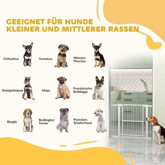 Hondenpoort – Hondenhek – Huisdierenbarrière – Traphekje, Corvance B.V., Verzenden, Nieuw, Corvancebol@gmail.com