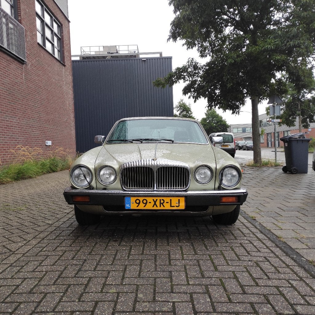 Daimler Sovereign 4.2 Series III AUT 1980 Groen, Auto's, Automaat, Achterwielaandrijving, Zwart, Leder