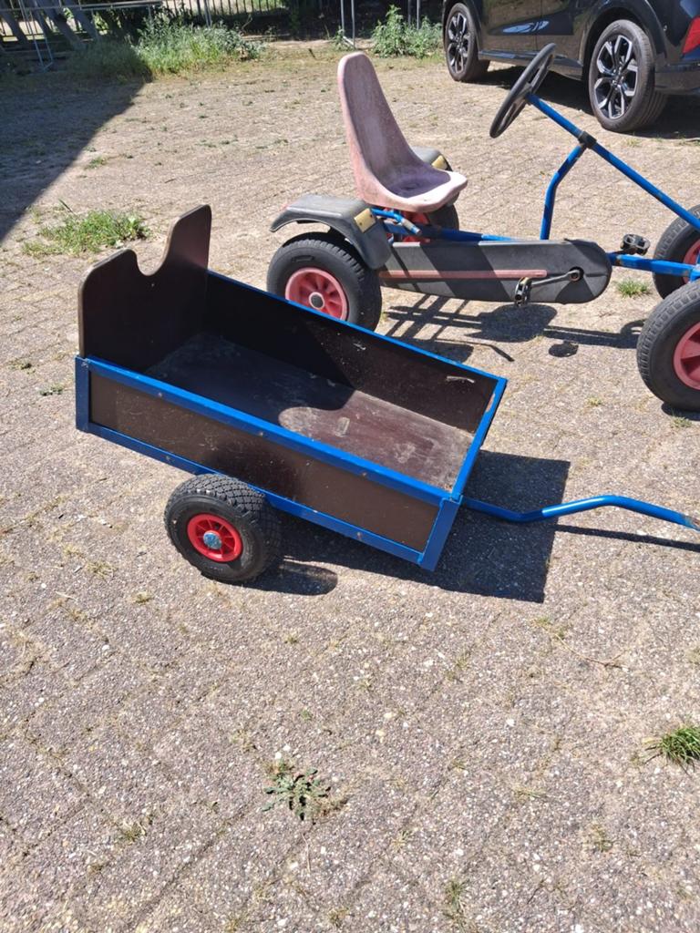 Berg skelter met 2e zitje en aanhanger, Ophalen, Hilversum, Gebruikt, Berg