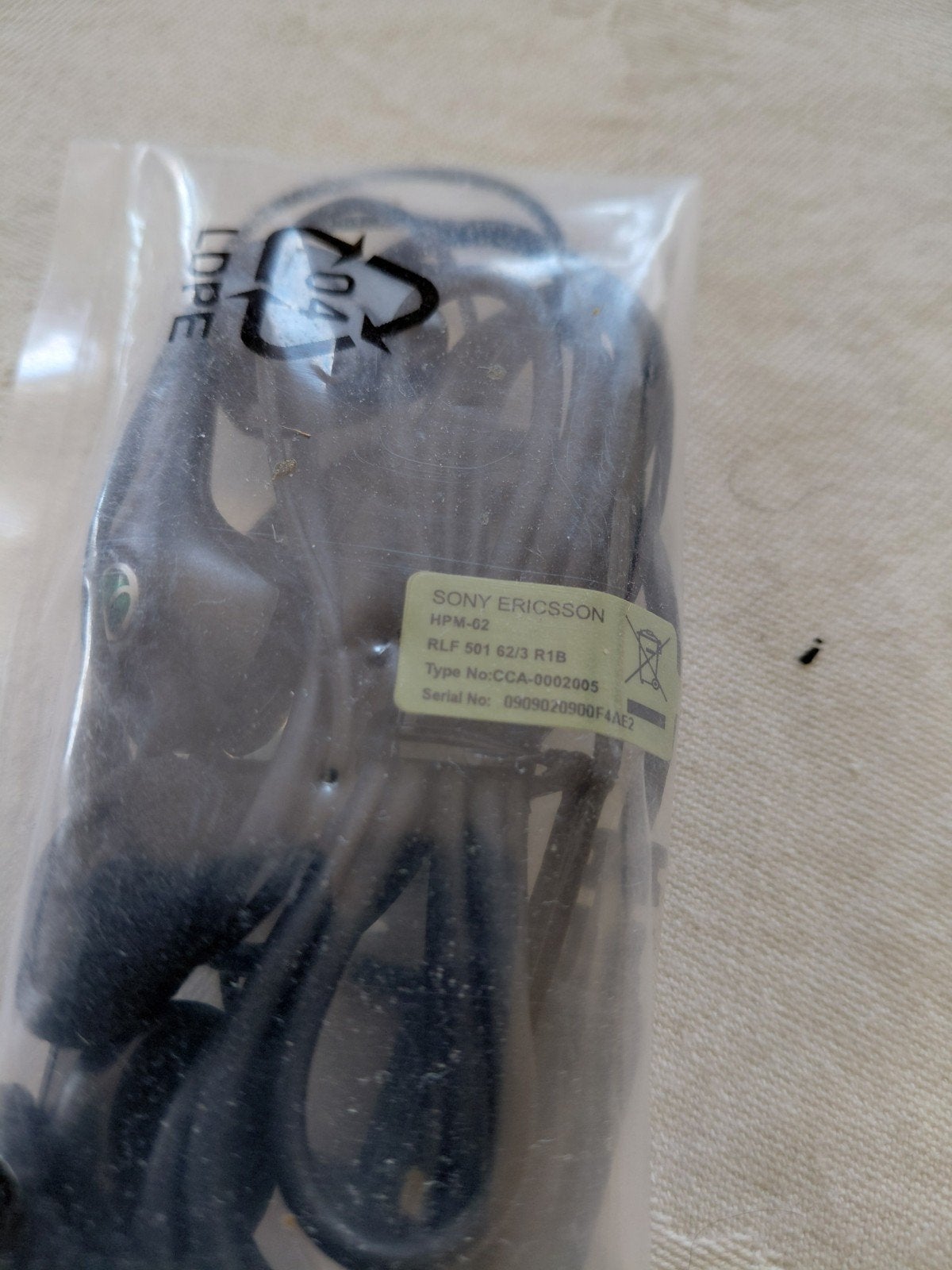 Sony Ericsson HPM-62 Stereo Headset - Nieuw in verpakking, Ophalen of Verzenden, Nieuw, Overige typen, Sony Ericsson