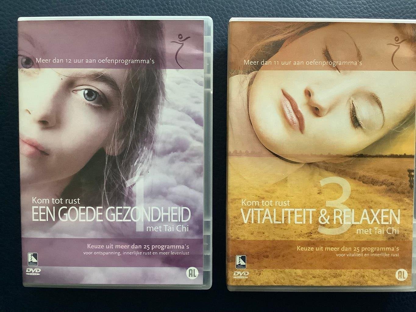 Tai chi - Een goede gezondheid + Vitaliteit & relaxen, Ophalen of Verzenden, Zo goed als nieuw, Overige onderwerpen, Overige typen