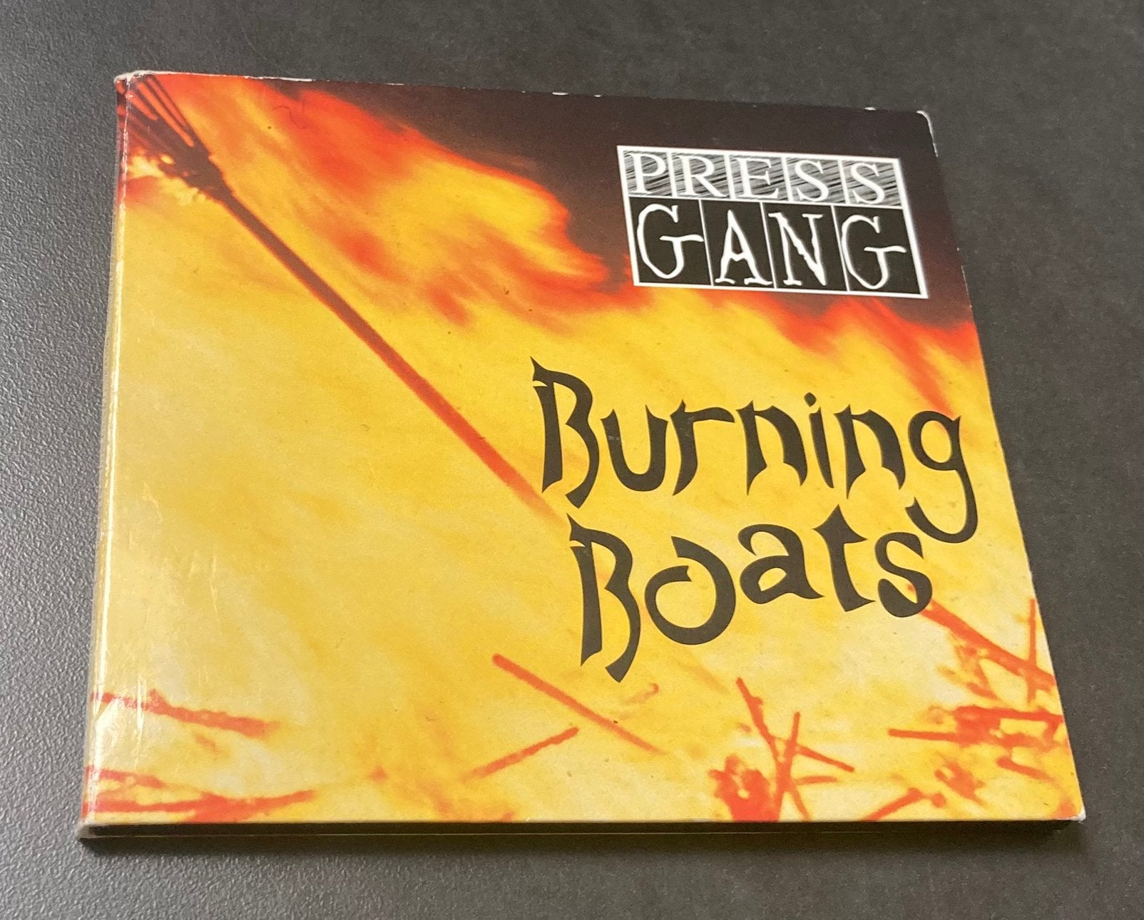 Pressgang - Burning Boats, Cd's en Dvd's, Cd's | Rock, Ophalen of Verzenden, Folk Rock, Album, Digipak