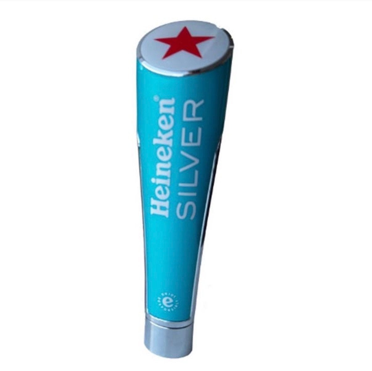 Heineken Silver taphendels & taplenzen 4 stuks, Ophalen of Verzenden, Nieuw, Gebruiksvoorwerp