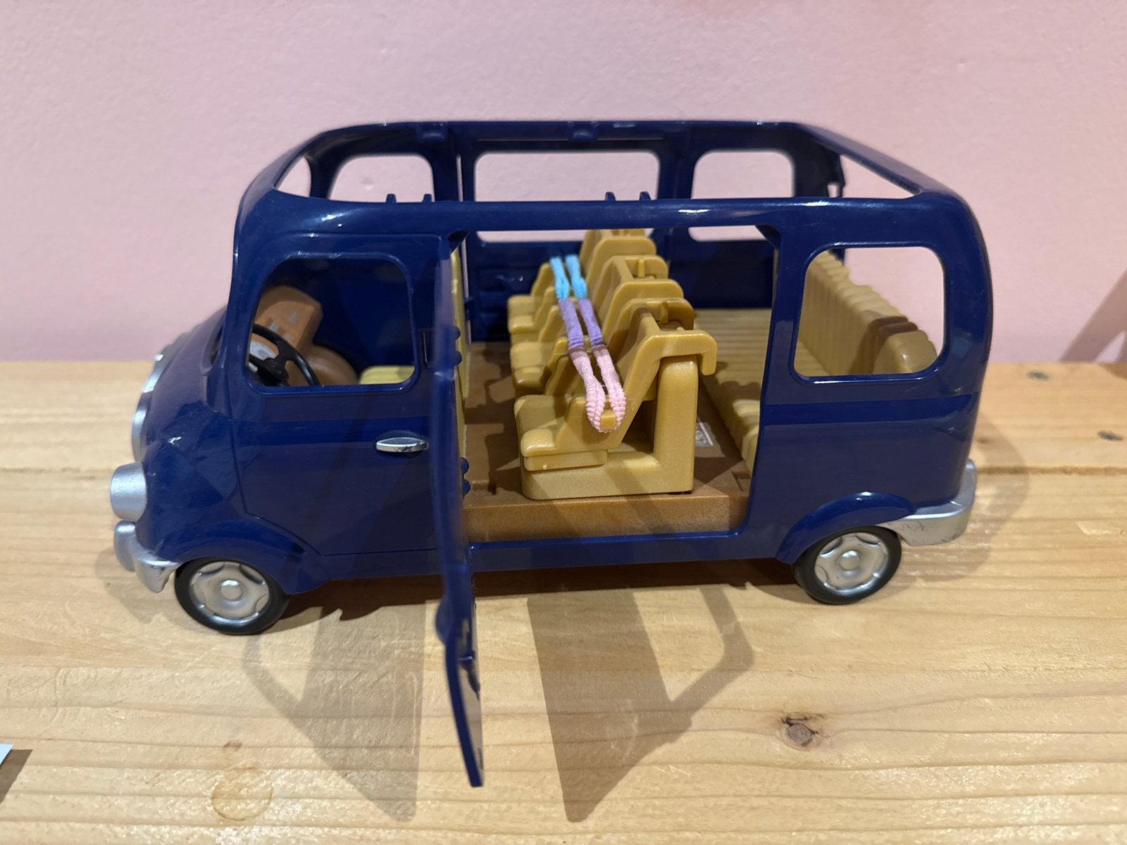 Sylvanian Families Blauwe Familiebus Speelgoed, Ophalen of Verzenden, Gebruikt