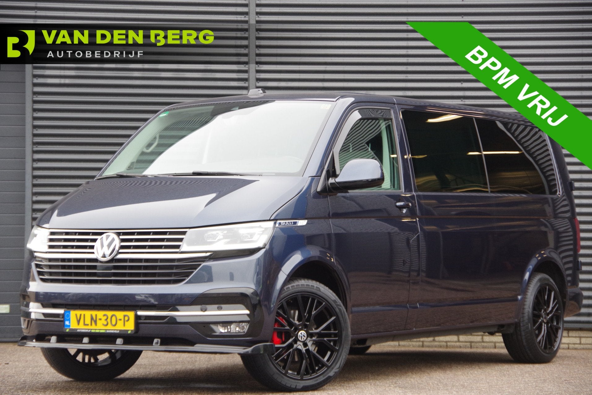 Volkswagen Transporter 2.0 TDI L2 BULLI DC-5P AUT. LED, LEDE, Auto's, Dealer onderhouden, Gebruikt, 4 cilinders, 150 pk