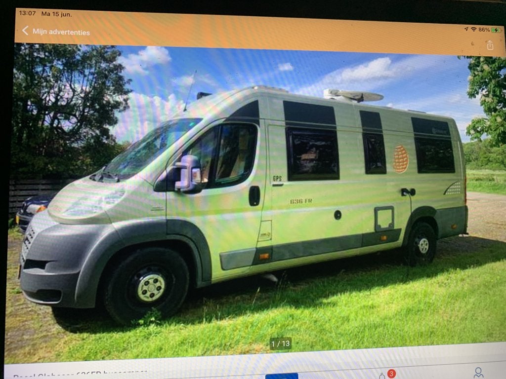 Pössl globecar 636fr (1050648), Buscamper of Camperbus, Fiat, Pössl, Particulier