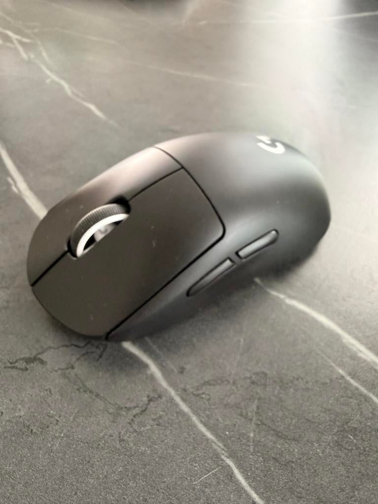Logitech G PRO X SUPERLIGHT Wireless Gaming Mouse — Black, Ophalen of Verzenden, Zo goed als nieuw