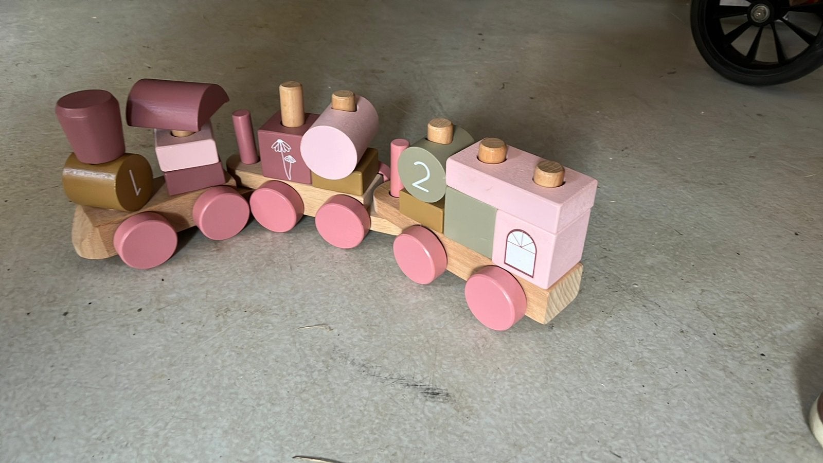 Houten speeltrein little dutch, Ophalen of Verzenden, Zo goed als nieuw, Overige typen