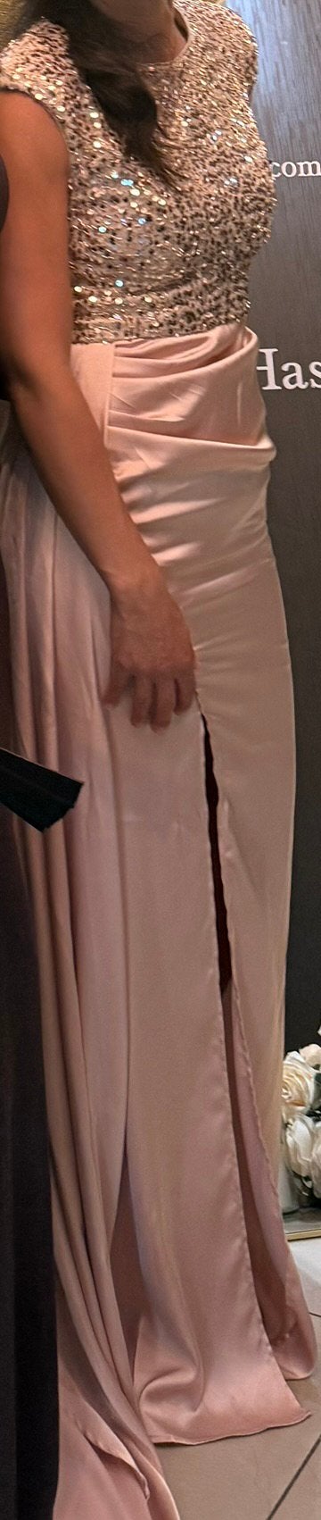 Galajurk poederroze xs, Kleding | Dames, Gelegenheidskleding, Ophalen of Verzenden, Zo goed als nieuw, Maat 34 (XS) of kleiner