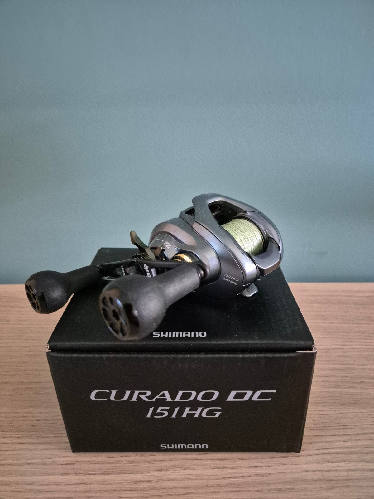 Shimano Curado DC 151HG, Ophalen of Verzenden, Zo goed als nieuw, Molen