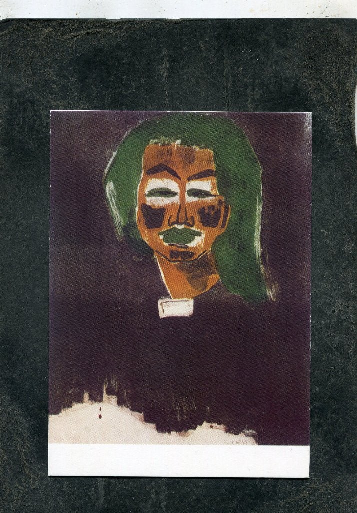 Ansicht Emil Nolde - Junge Danin, Verzenden, 1980 tot heden, Ongelopen