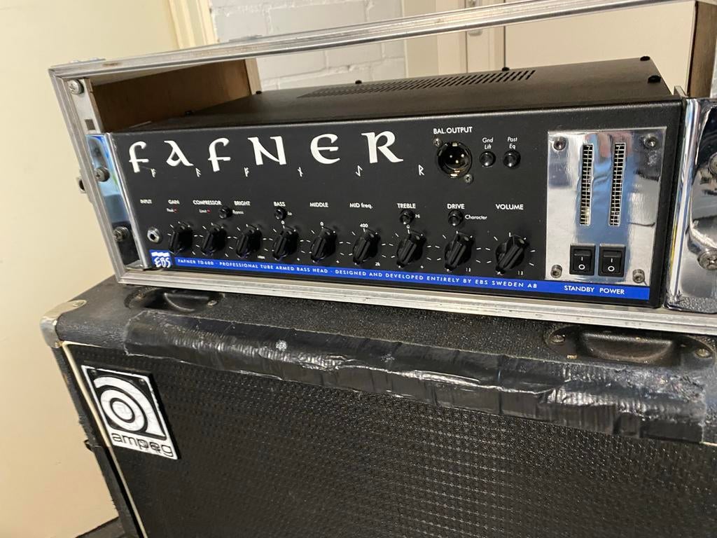 Prijs (nogmaals) verlaagd! EBS Fafner Bass Head, Muziek en Instrumenten, Versterkers | Bas en Gitaar, Ophalen, Gebruikt, Basgitaar