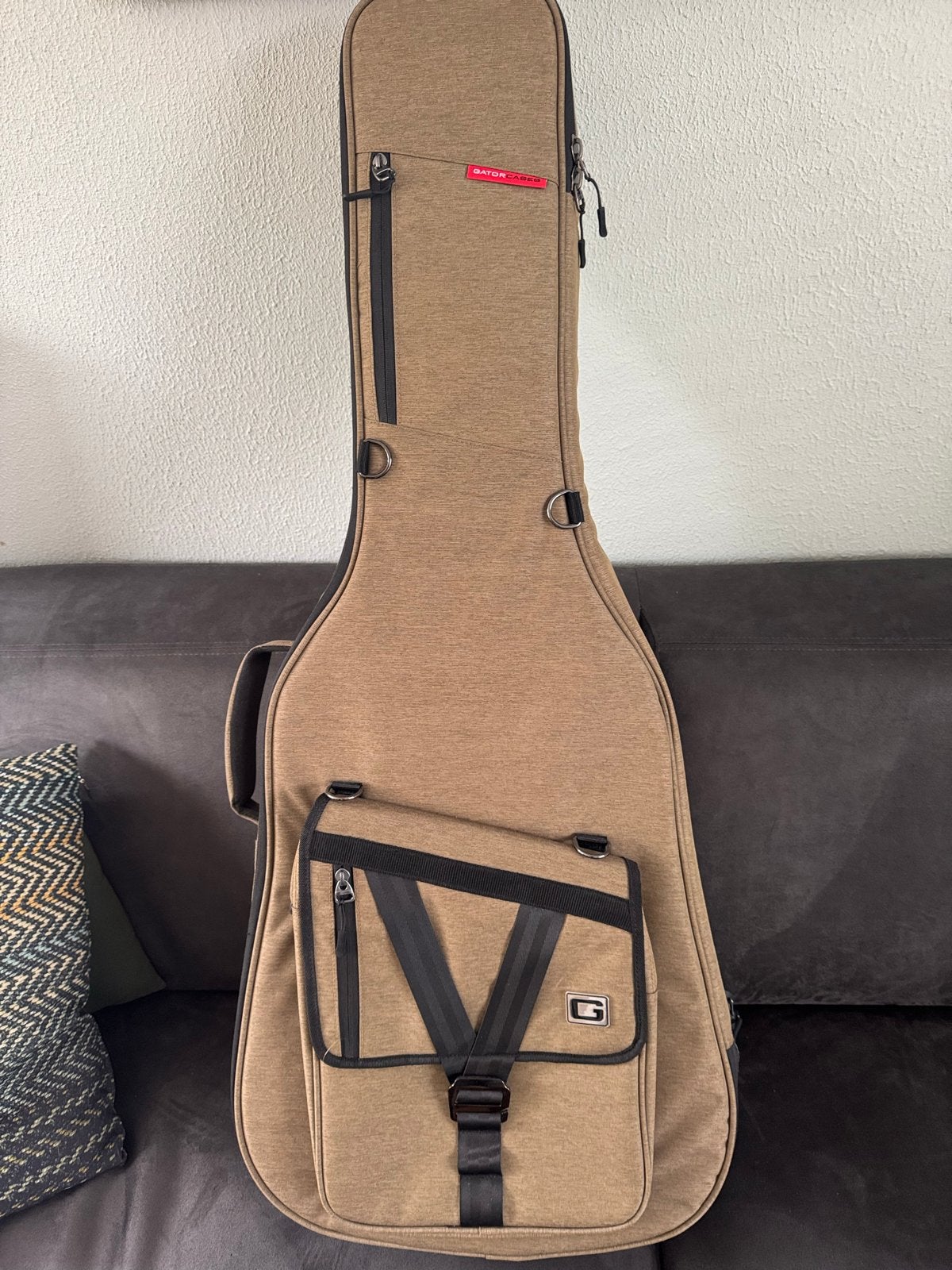 Gator Cases gigbag voor akoestische westerngitaar, Ophalen of Verzenden, Zo goed als nieuw, Akoestische gitaar