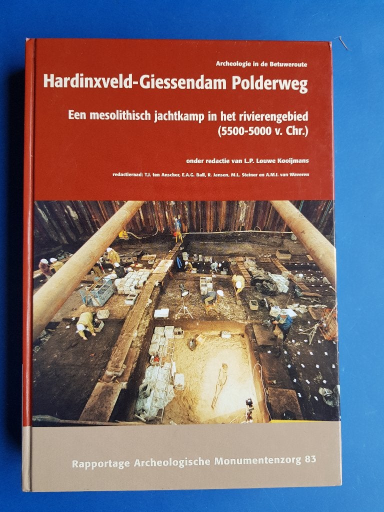 Archeologie in de Betuweroute Hardinxveld-GSD - Polderweg, Verzenden, Zo goed als nieuw