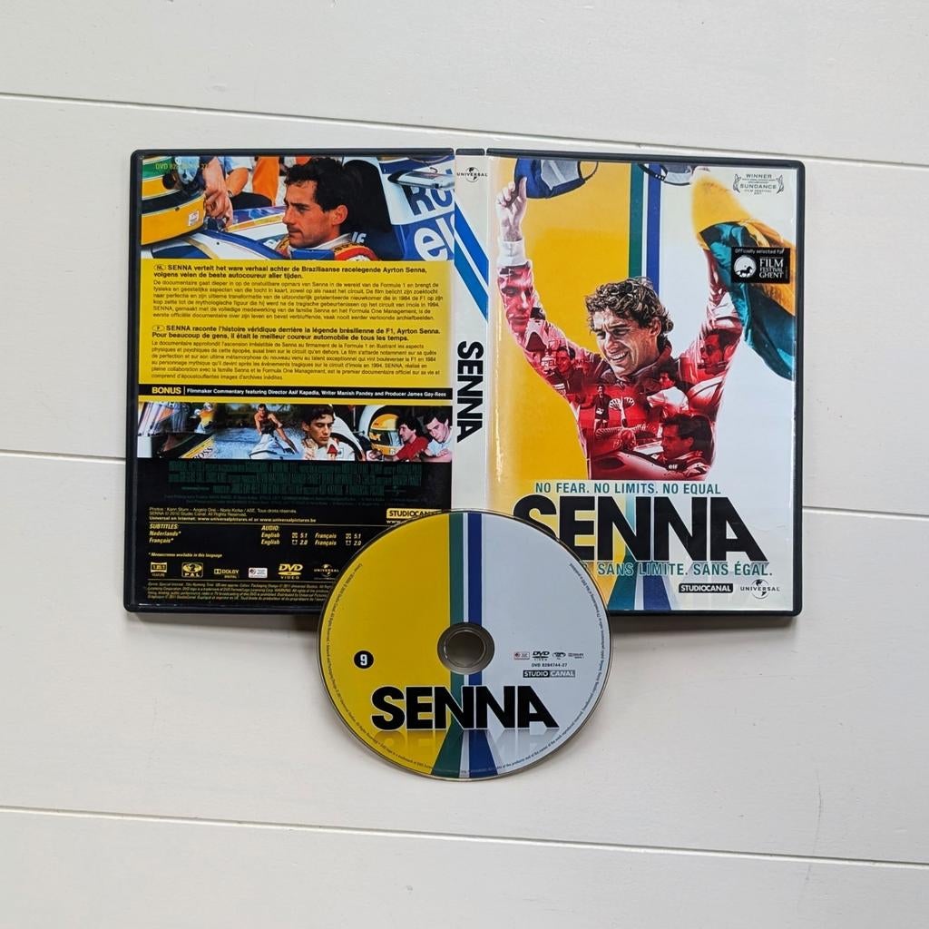 Senna (2010) DVD, Formule 1, Documentaire, Alle leeftijden, Ophalen of Verzenden, Zo goed als nieuw