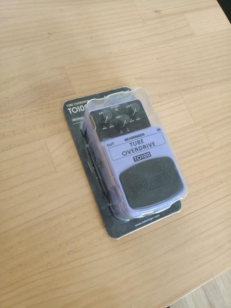 Behringer TO100 Tube Overdrive Pedaal, Muziek en Instrumenten, Effecten, Ophalen of Verzenden, Zo goed als nieuw