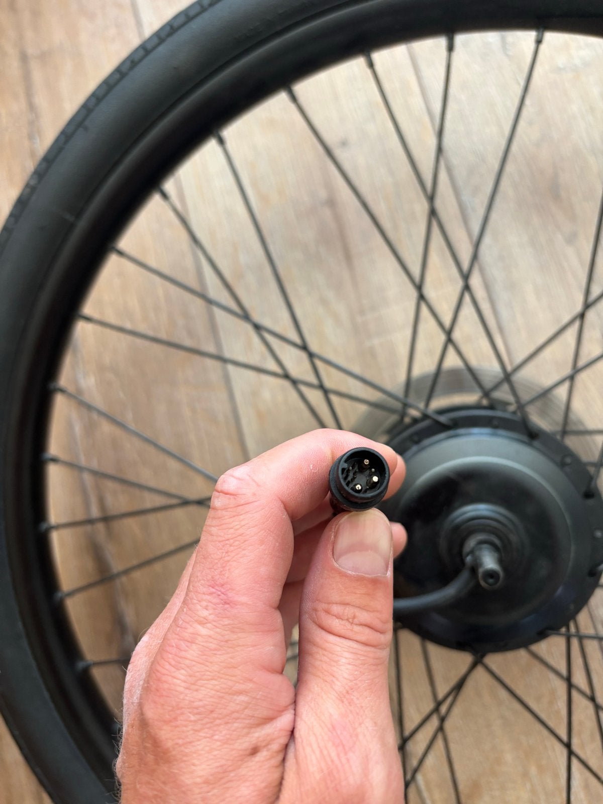 Vanmoof X3 voorwiel, Gebruikt, Rubber, Ophalen, Elektrische fiets