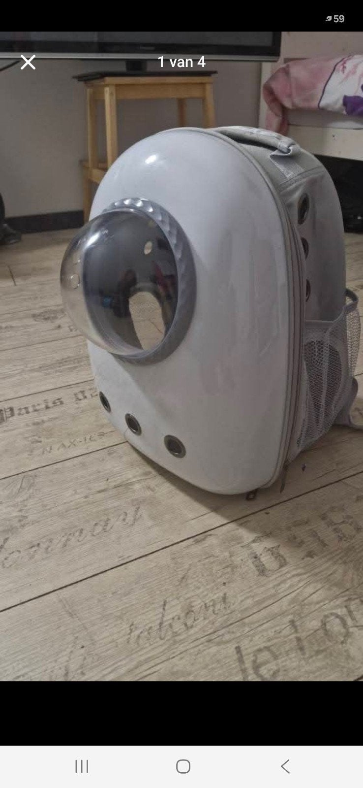 Katten rugtas NIEUW, Dieren en Toebehoren, Ophalen