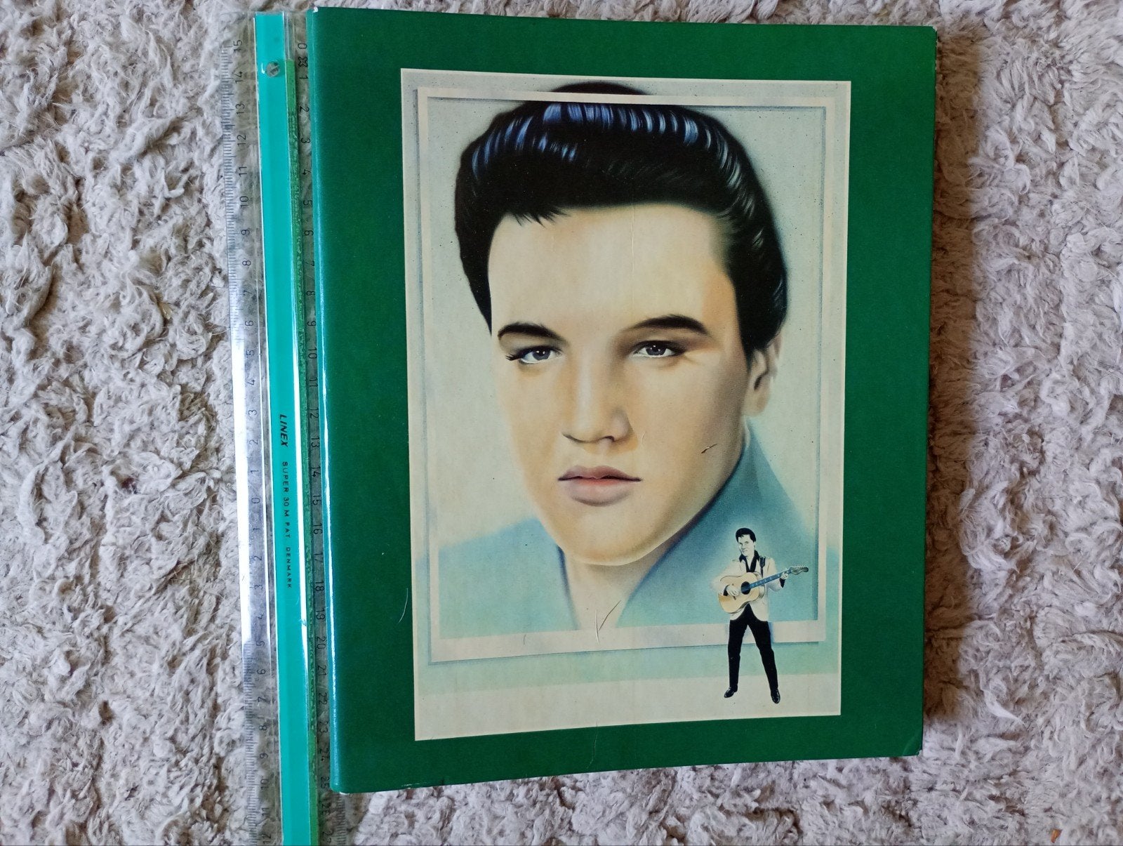 Vintage Elvis Presley Ringband - Groen, Verzamelen, Ophalen of Verzenden, Gebruikt, Overige typen