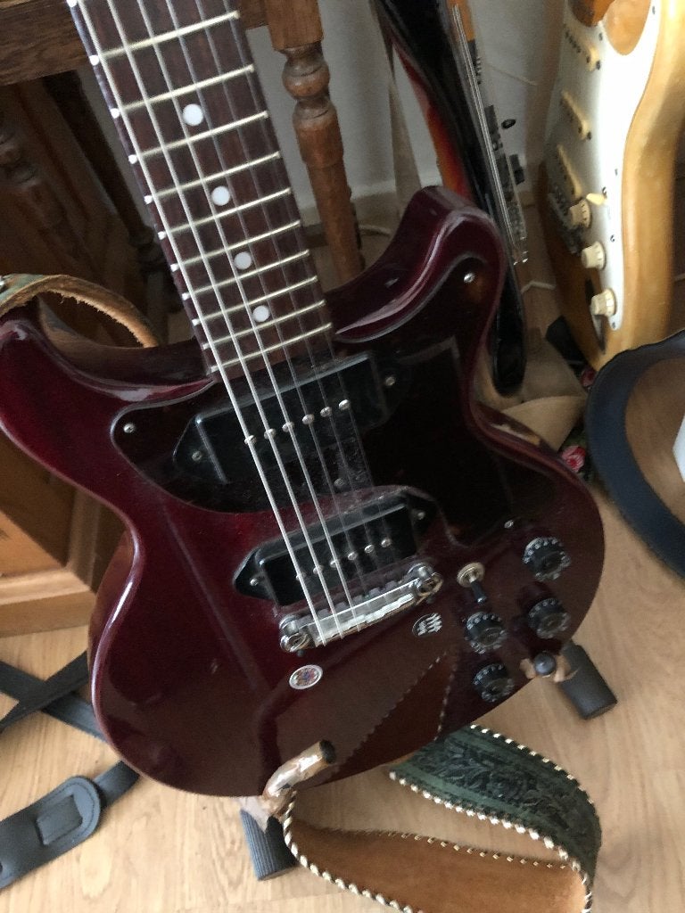 Custom les Paul Special DC met P90's Japan, Muziek en Instrumenten, Overige merken, Gebruikt, Met versterker, Ophalen of Verzenden