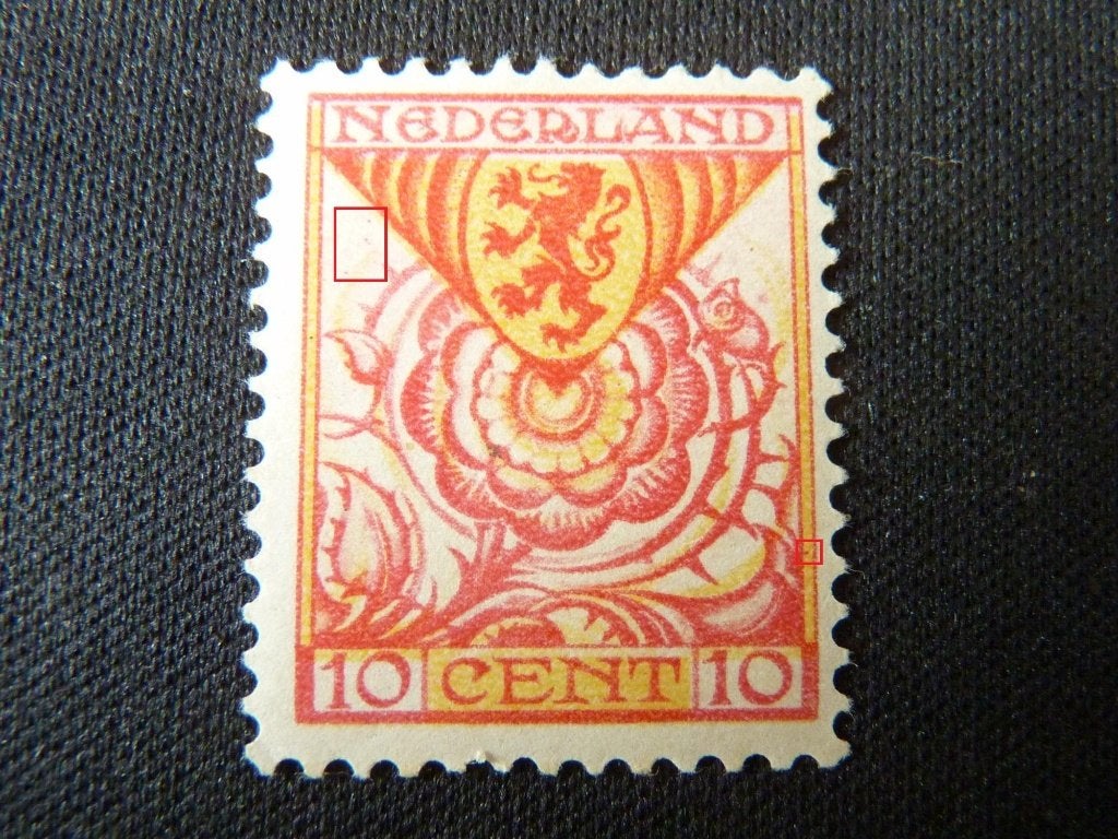 plaatfout 168 , ongebruikt., Postzegels en Munten, Ophalen of Verzenden, T/m 1940, Postfris