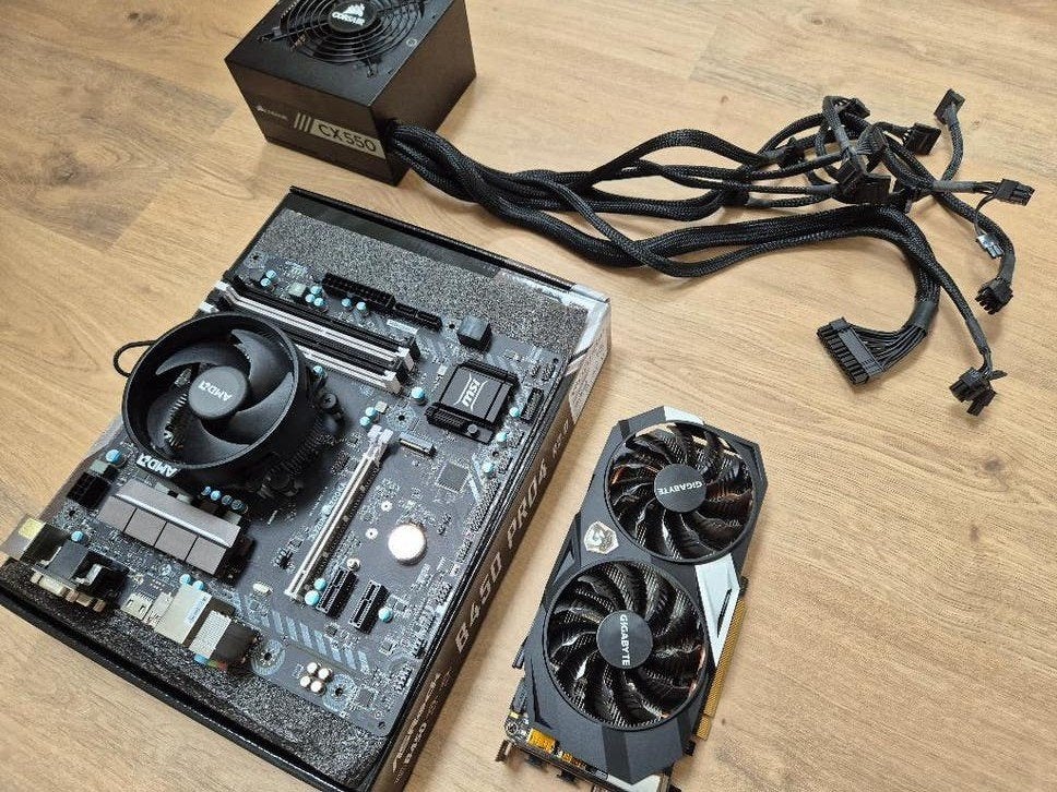 PC Bundle: Ryzen 3 1200_GTX950 Xtreme_MSI A320M_Corsair 550W, Gebruikt, Ophalen of Verzenden, Gaming, AMD Ryzen 3