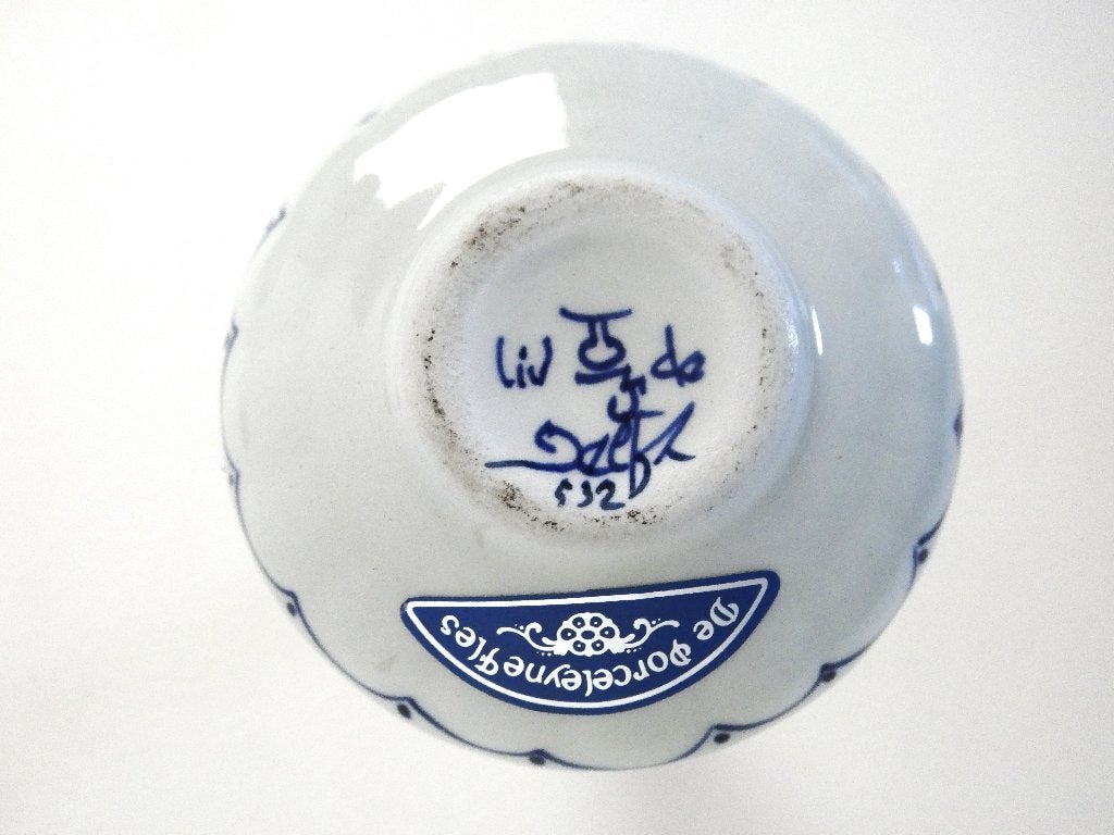Tranenvaasje / tranenflesje De Porceleyne Fles Delfts blauw, Ophalen of Verzenden