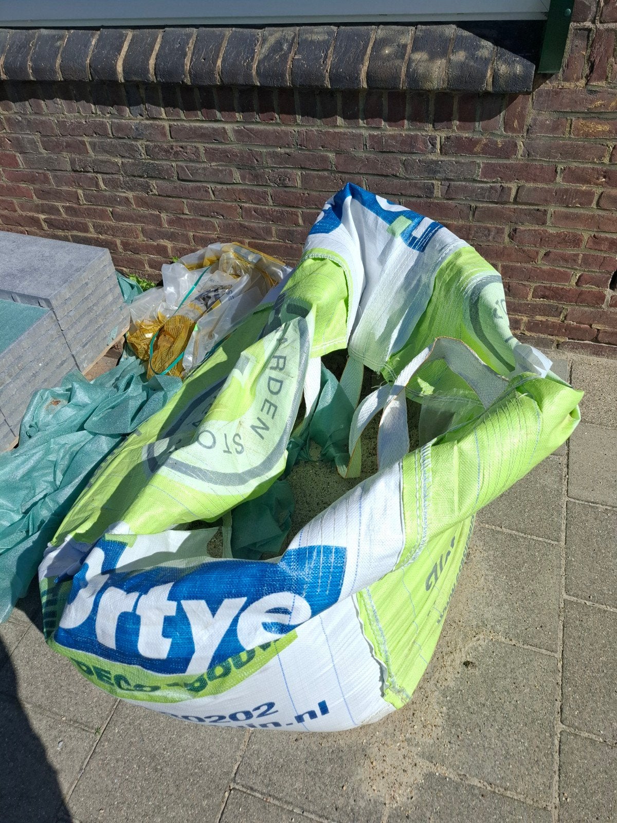 Halve kub straatzand, Tuin en Terras, Ophalen, Nieuw