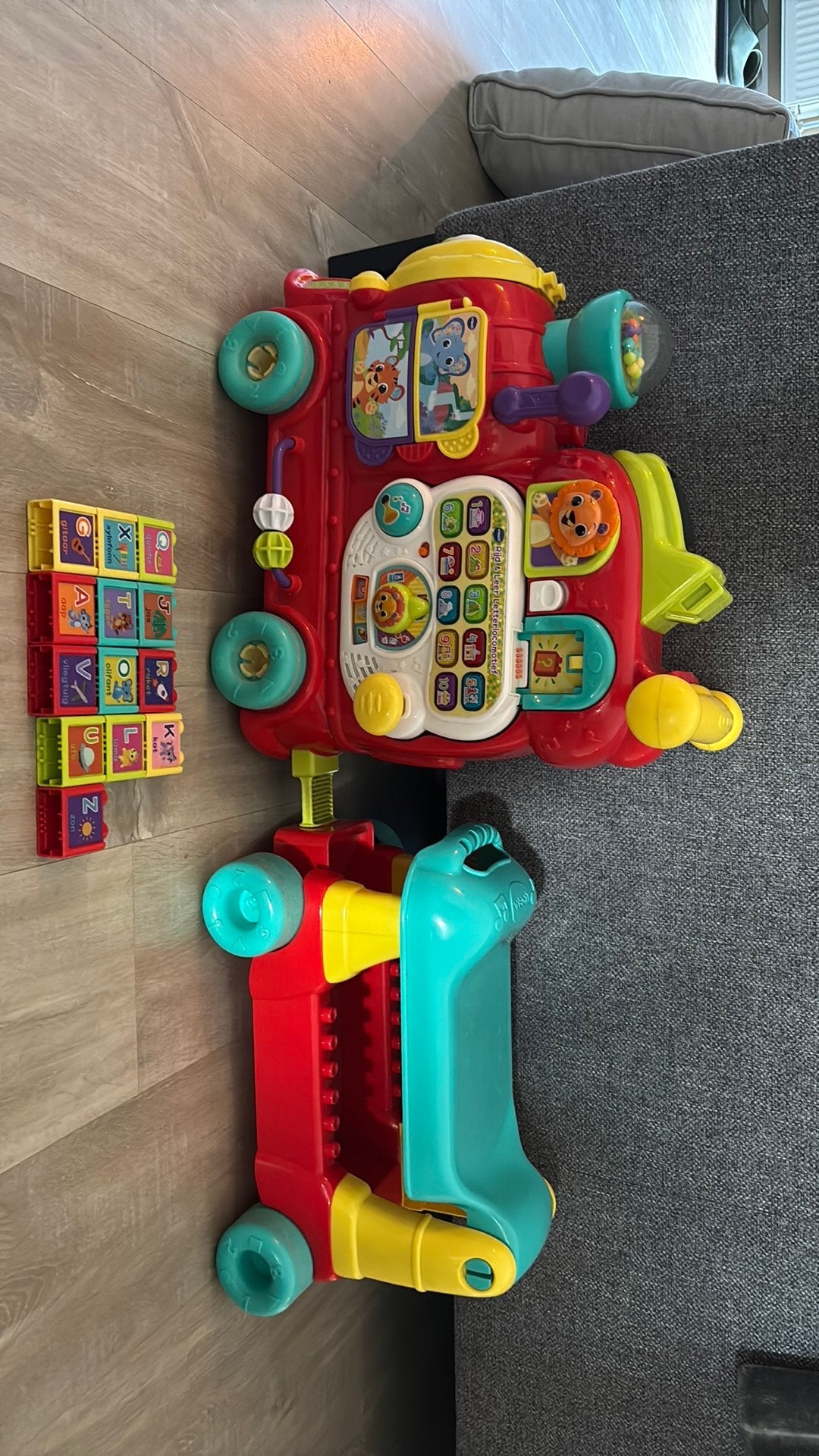 vtech trein., Ophalen, Zo goed als nieuw, Jongen of Meisje