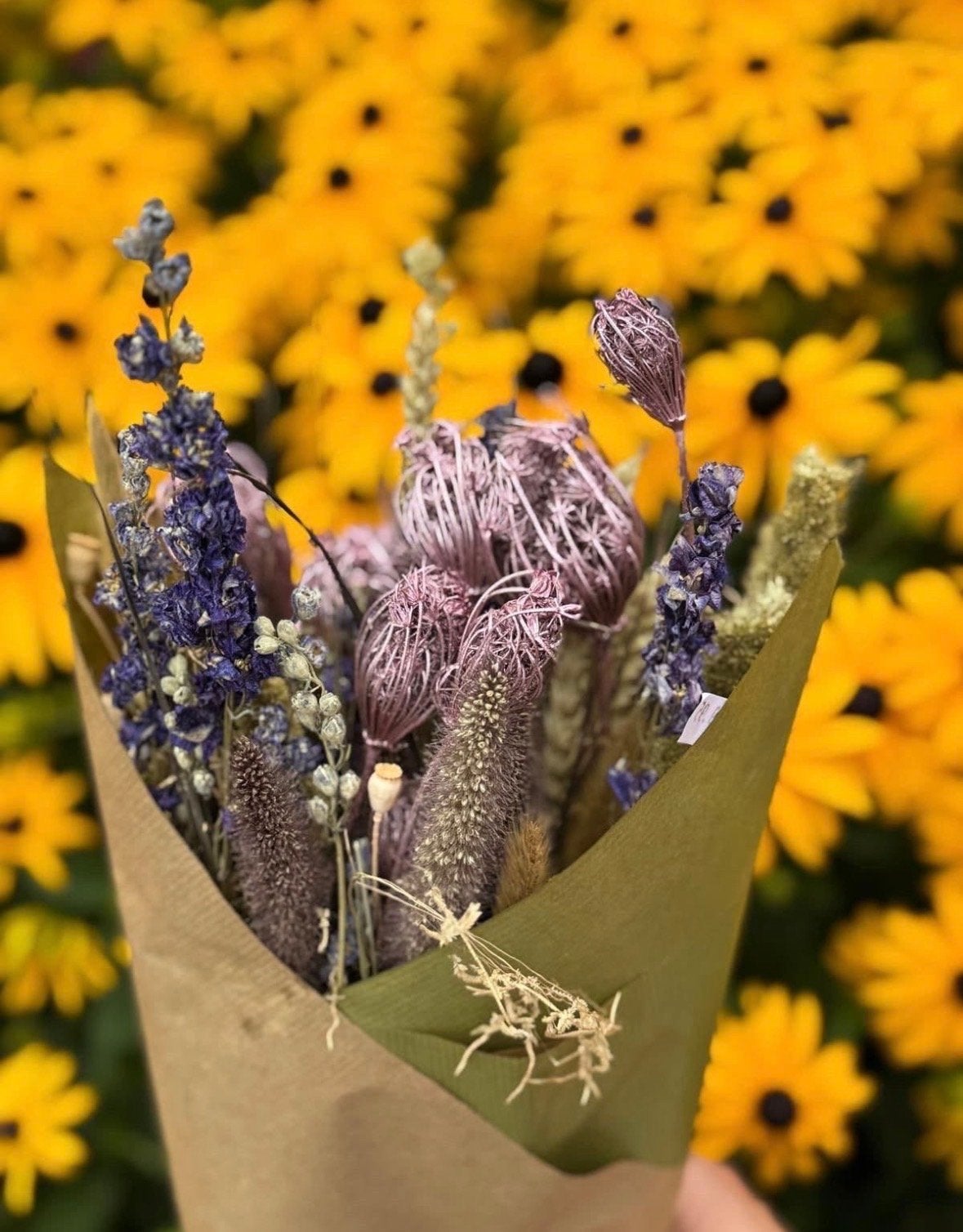 Diverse gedroogde bloemen en boeketten, Huis en Inrichting, Meerkleurig, Nieuw, Ophalen of Verzenden, Landelijk