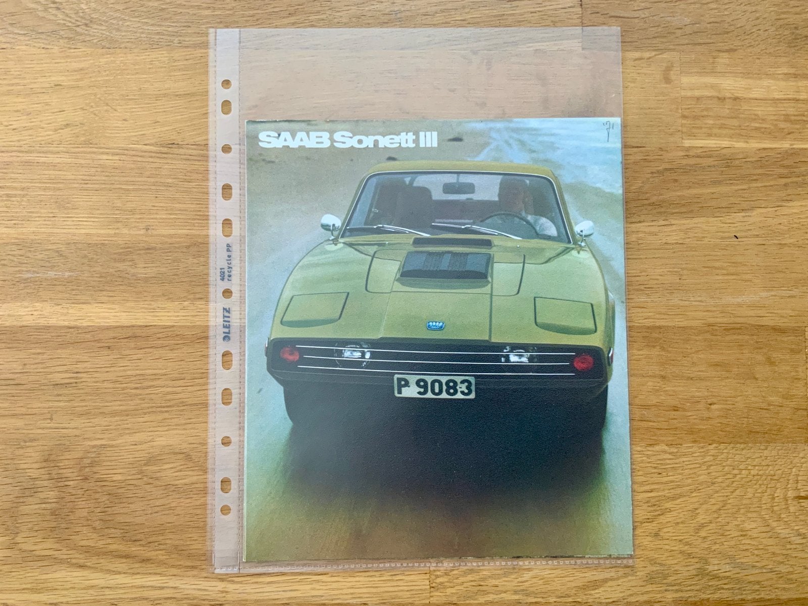 SAAB Sonett folder, Auto diversen, Handleidingen en Instructieboekjes, Ophalen of Verzenden