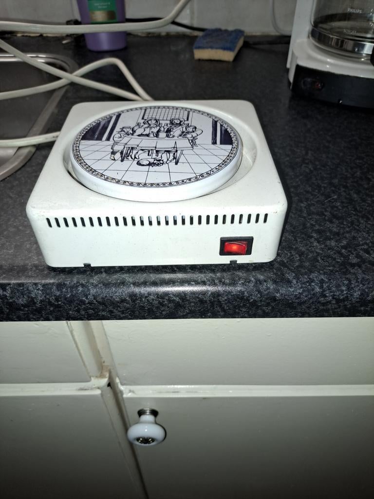 Te koop  één  warmhoudplaatje, Ophalen of Verzenden, Gebruikt