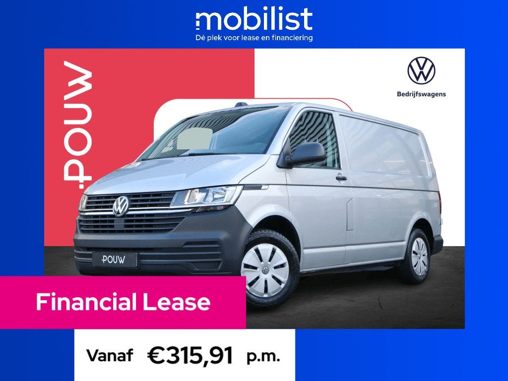 Volkswagen Transporter 2.0 TDI 90pk L1H1 (bj 2022), Gebruikt, Overige carrosserieën, 90 pk, 750 kg