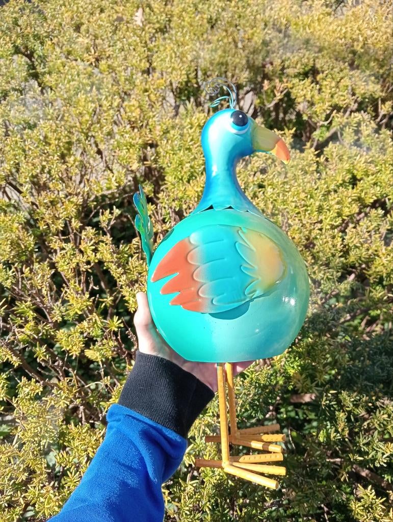 Supermooie metalen kunst kip voor uw tuin!, Dieren en Toebehoren, Pluimvee, Kip