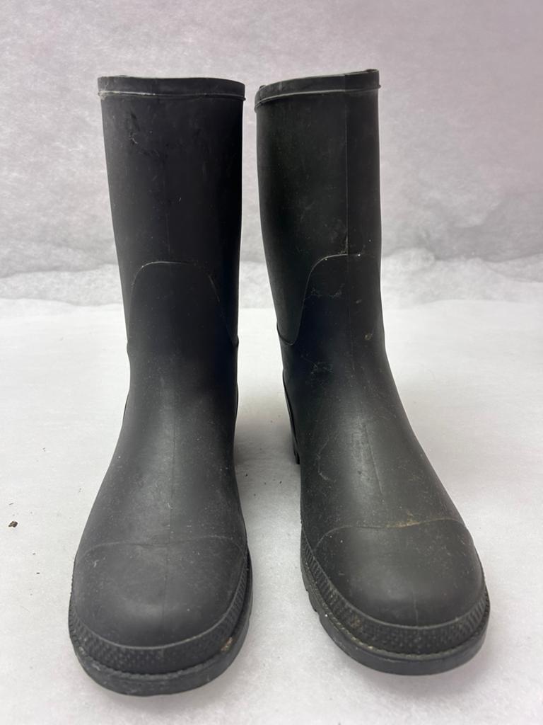 RUBBEREN HEREN LAARZEN, Ophalen of Verzenden, Zo goed als nieuw, Zwart, Boots