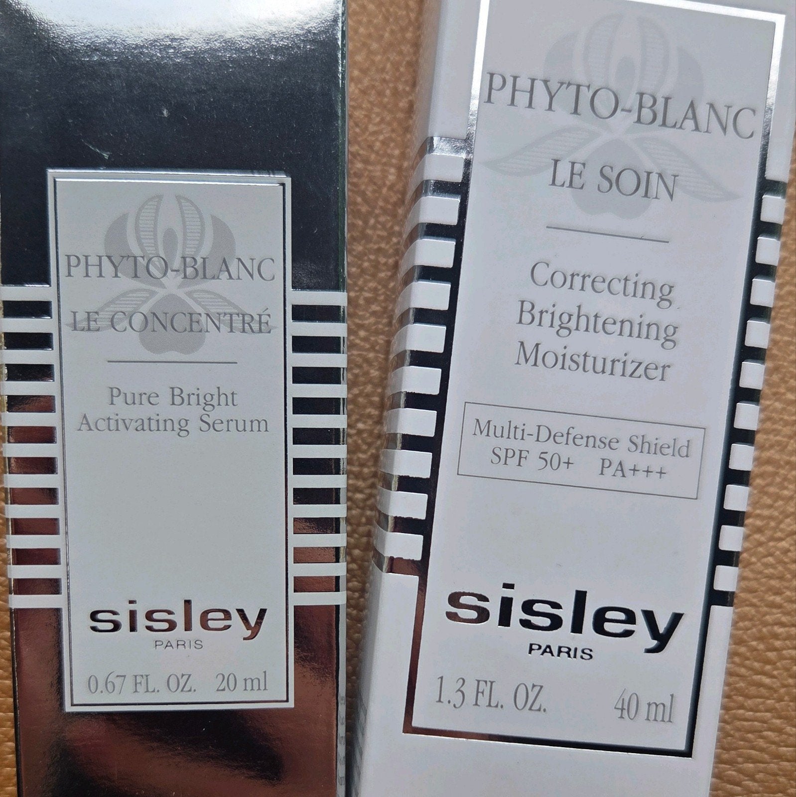 Sisley Phyto-Blanc Huidverzorgingsset: Serum & Moisturizer, Verzenden