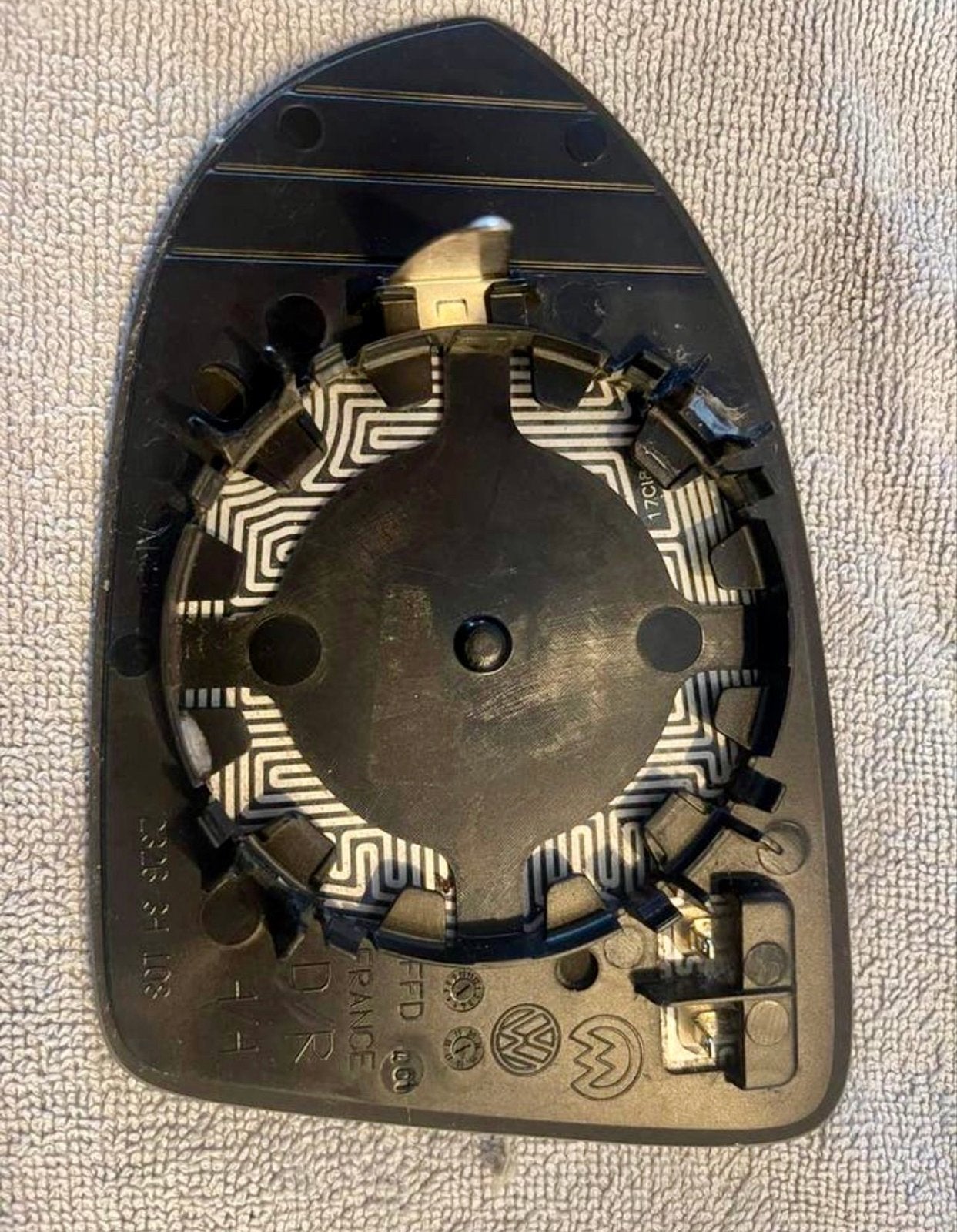Buitenspiegelglas rechts VW Passat B8, Auto-onderdelen, Spiegels, Ophalen of Verzenden, Gebruikt, Volkswagen