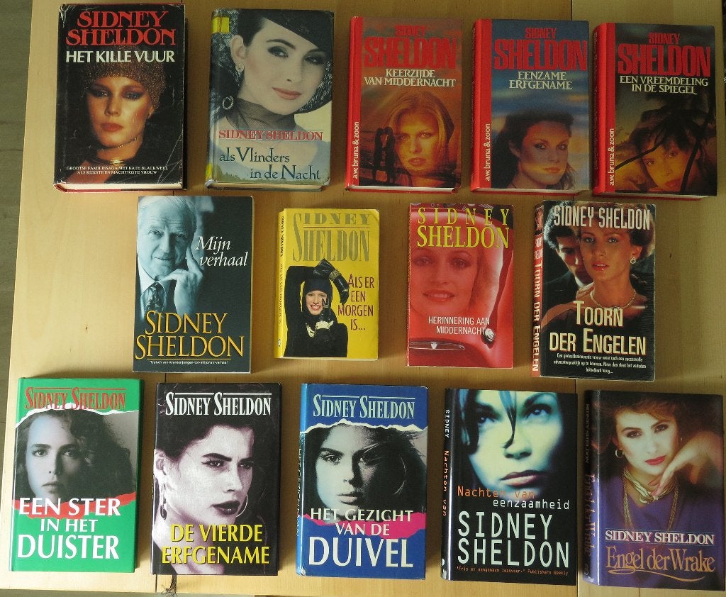 Sidney Sheldon - 14 boeken, Ophalen, Gelezen, Sidney Sheldon