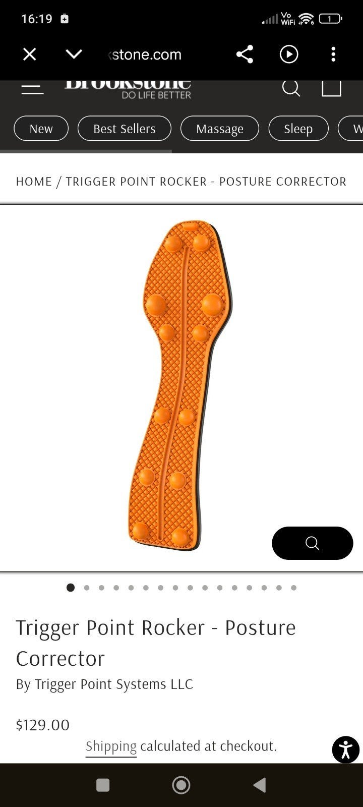Trigger Point Rocker - Posture Corrector, Ophalen, Gebruikt, Apparaat